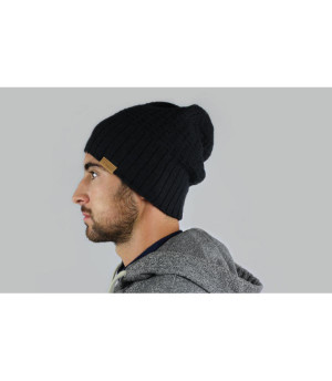 Mütze hudson schwarz Hudson beanie black